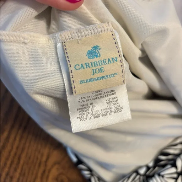 Island supply Co. Caribbean Joe women’s palm tankini top size 18 - Picture 7 of 14